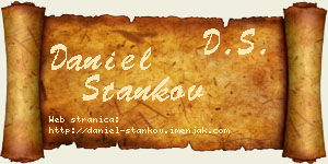 Daniel Stankov vizit kartica
